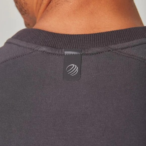 MPG Unwind Crew Neck Sweatshirt Pullover w/ Front Pocket - Asphalt - SIZE M NWOT - Picture 8 of 8